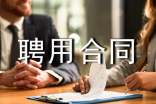聘用合同范本